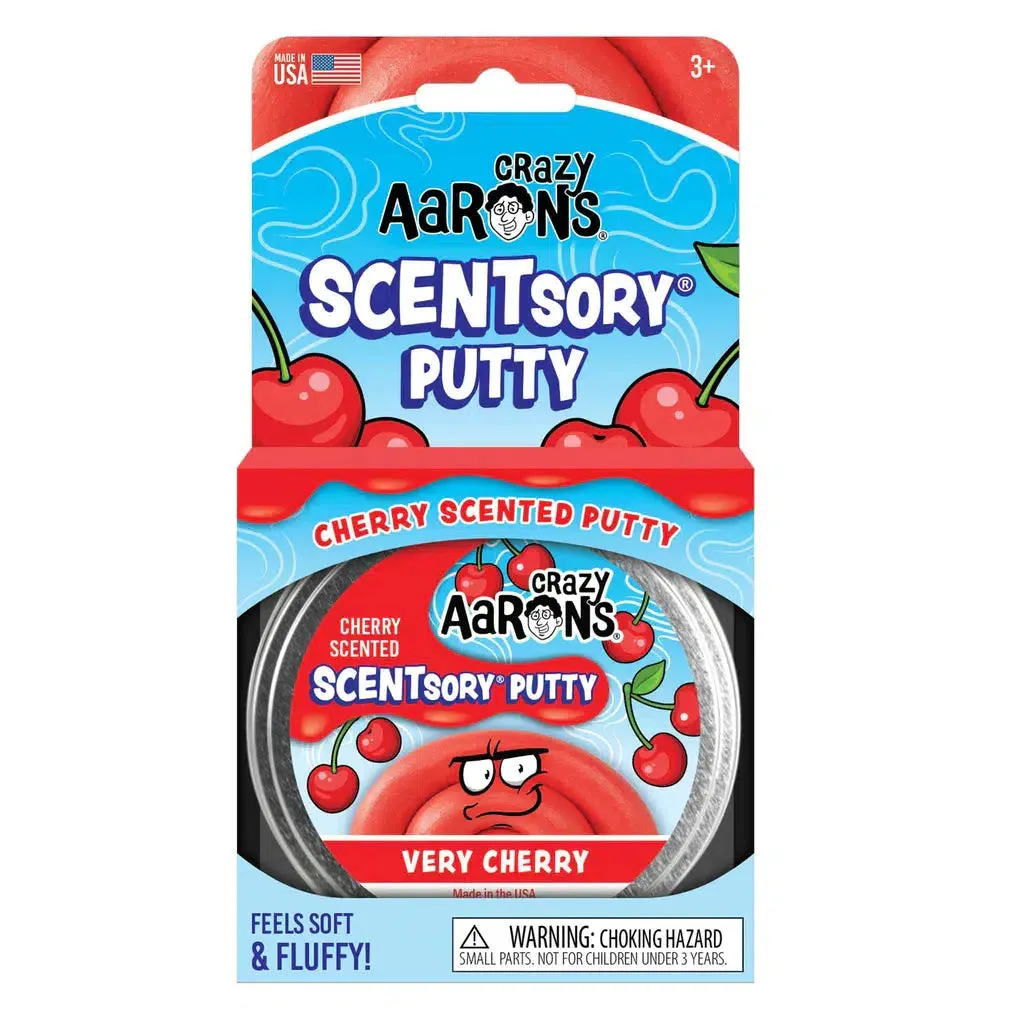 Crazy Aaron's Toys SCENTsory Thinking Putty - Very Cherry