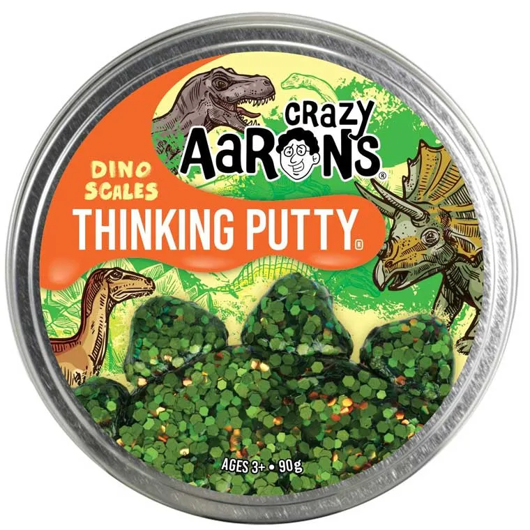 Crazy Aaron's Toys Thinking Putty - Dino Scales