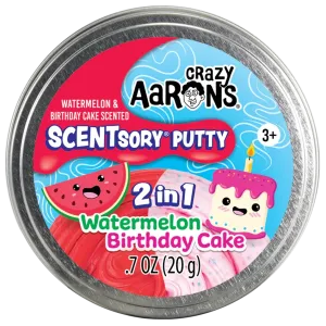 Crazy Aaron's Toys Watermelon Birthday Cake