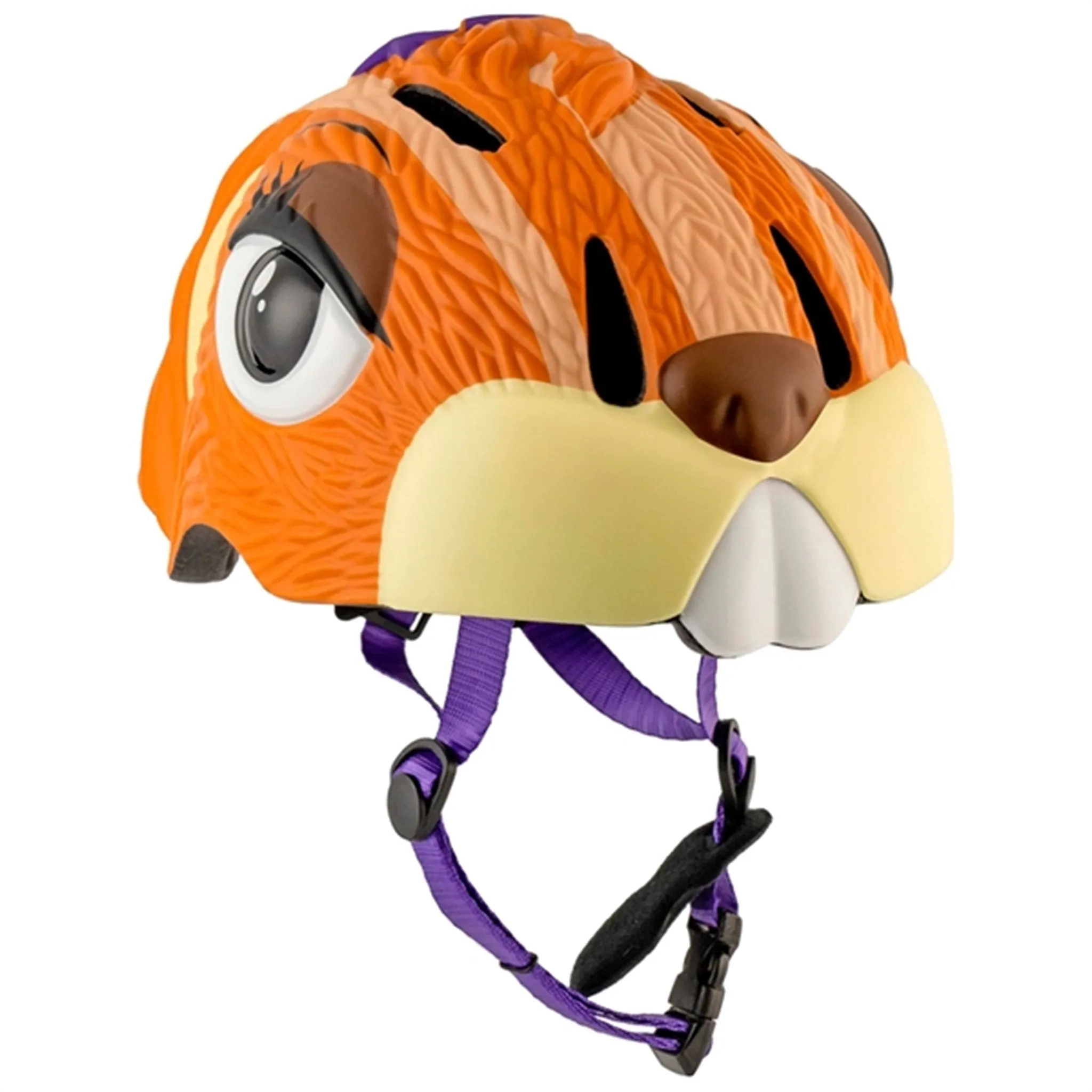 Crazy Safety Chipmunk Bicycle Helmet Brown