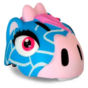 Crazy Safety Giraffe Bicycle Helmet Blue