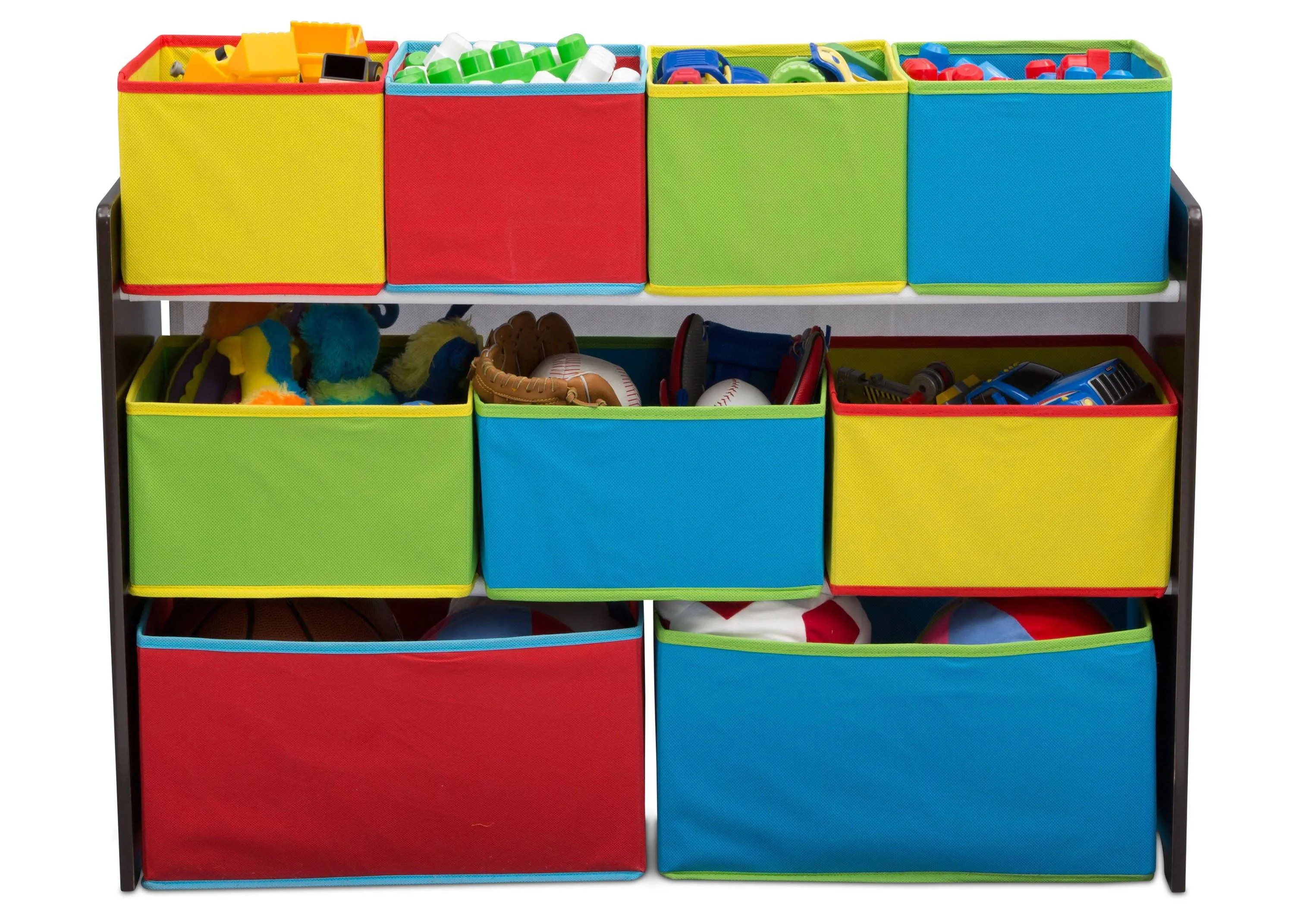Deluxe Multi-Bin Toy Organizer with Storage Bins Babykids_Delta Children_Toy Storage & Bookshelves