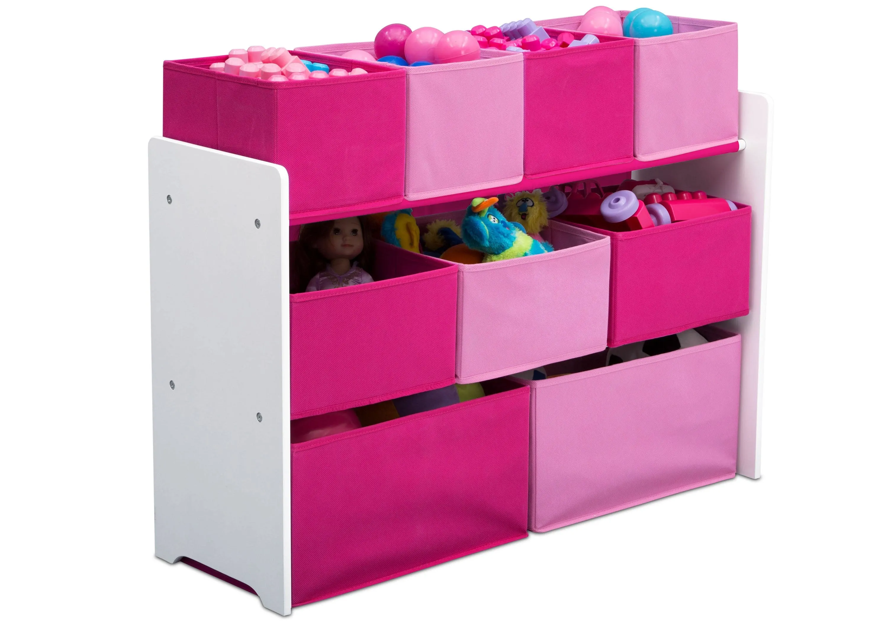 Deluxe Multi-Bin Toy Organizer with Storage Bins Babykids_Delta Children_Toy Storage & Bookshelves