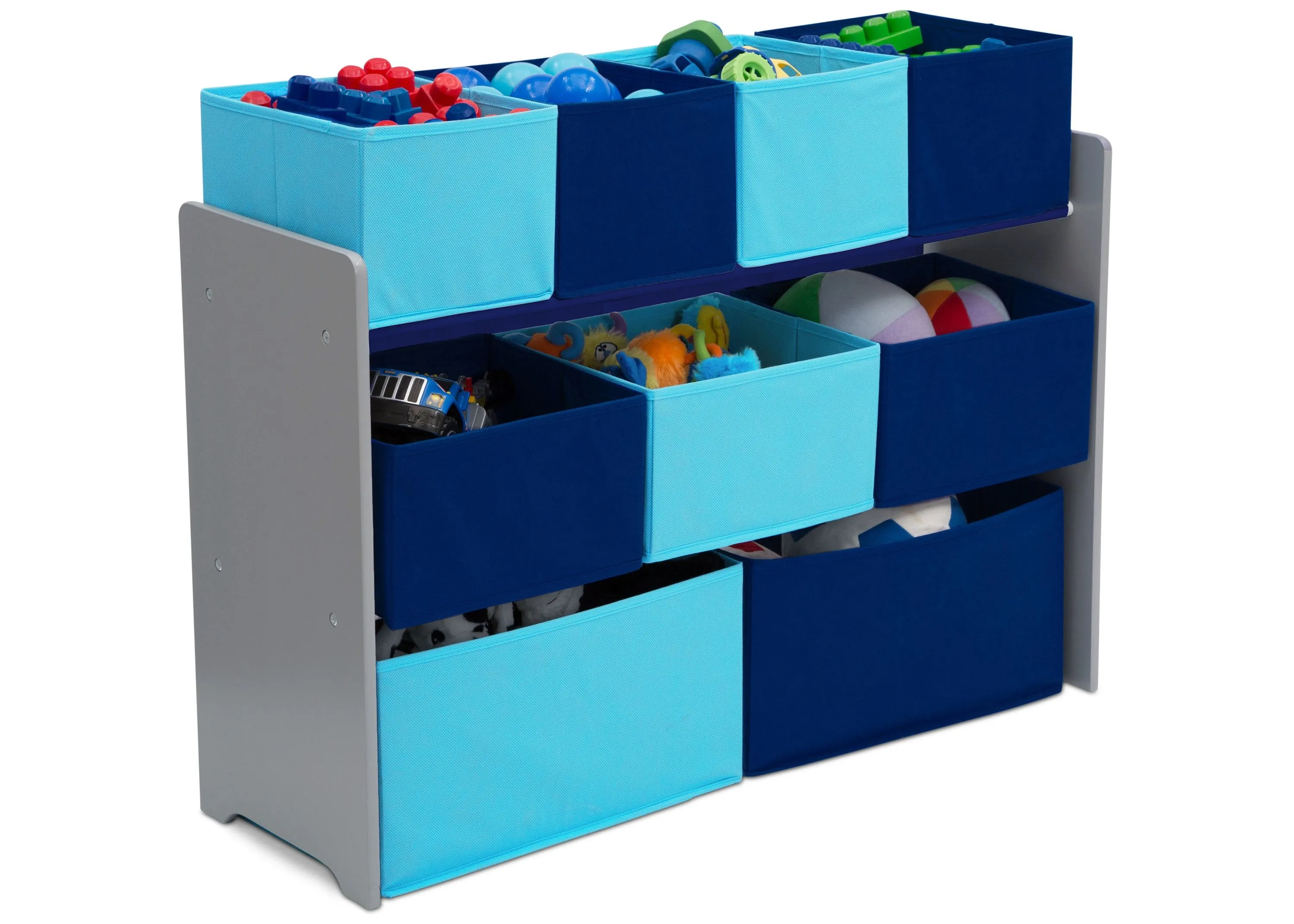 Deluxe Multi-Bin Toy Organizer with Storage Bins Babykids_Delta Children_Toy Storage & Bookshelves