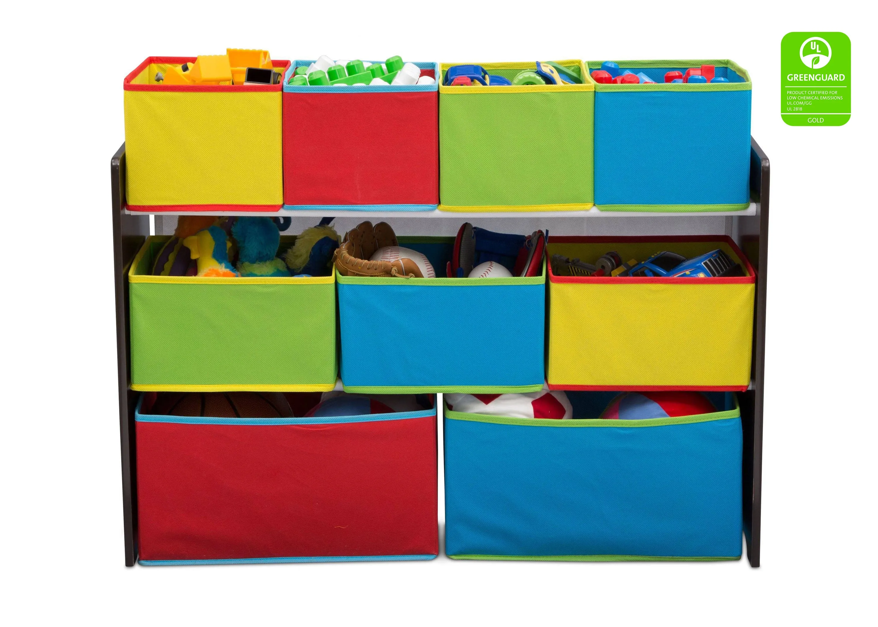 Deluxe Multi-Bin Toy Organizer with Storage Bins Babykids_Delta Children_Toy Storage & Bookshelves