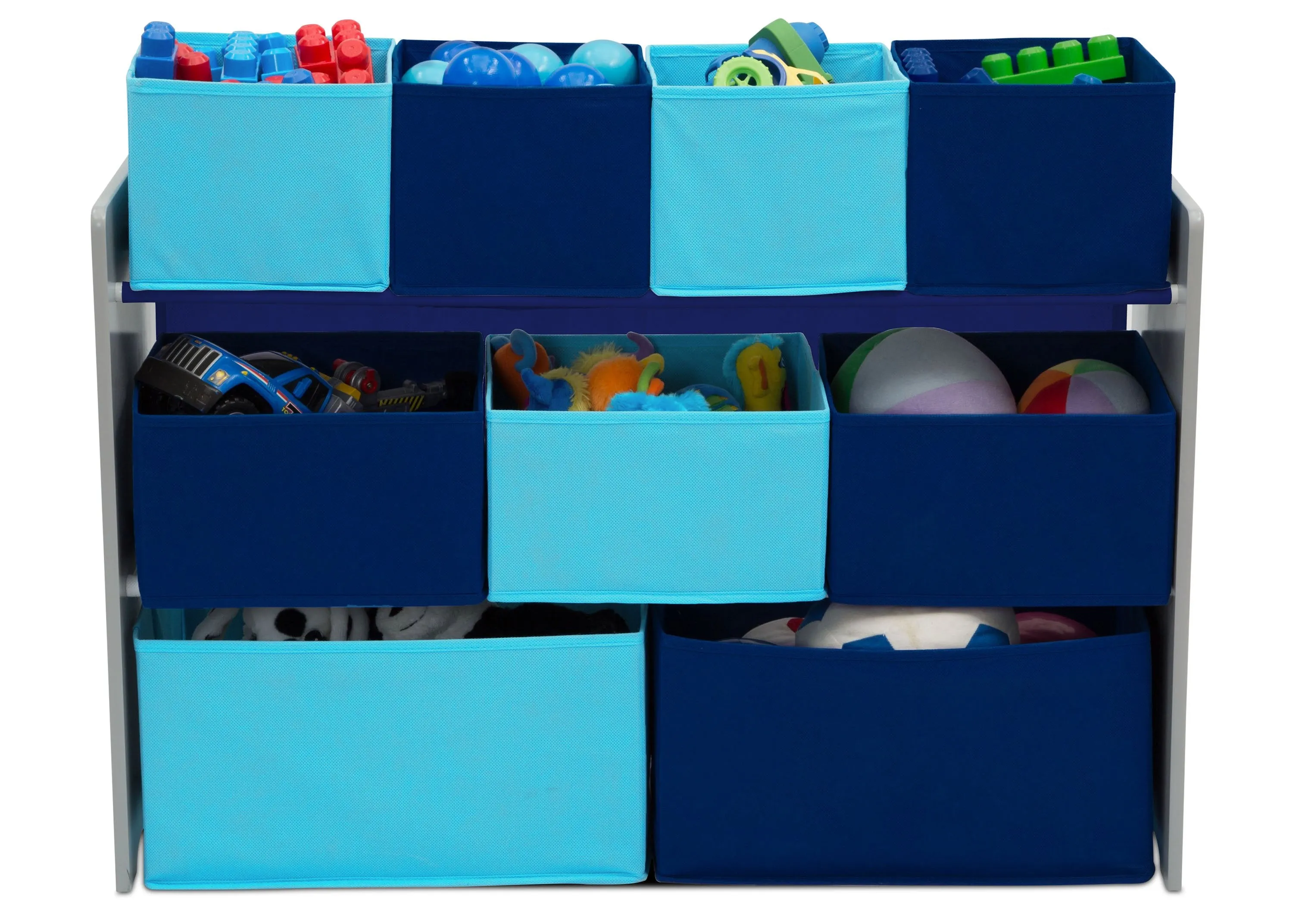 Deluxe Multi-Bin Toy Organizer with Storage Bins Babykids_Delta Children_Toy Storage & Bookshelves
