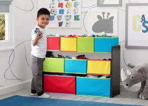 Deluxe Multi-Bin Toy Organizer with Storage Bins Babykids_Delta Children_Toy Storage & Bookshelves