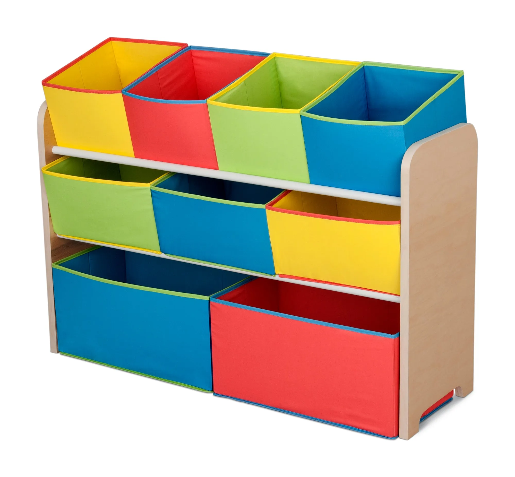 Deluxe Multi-Bin Toy Organizer with Storage Bins Babykids_Delta Children_Toy Storage & Bookshelves