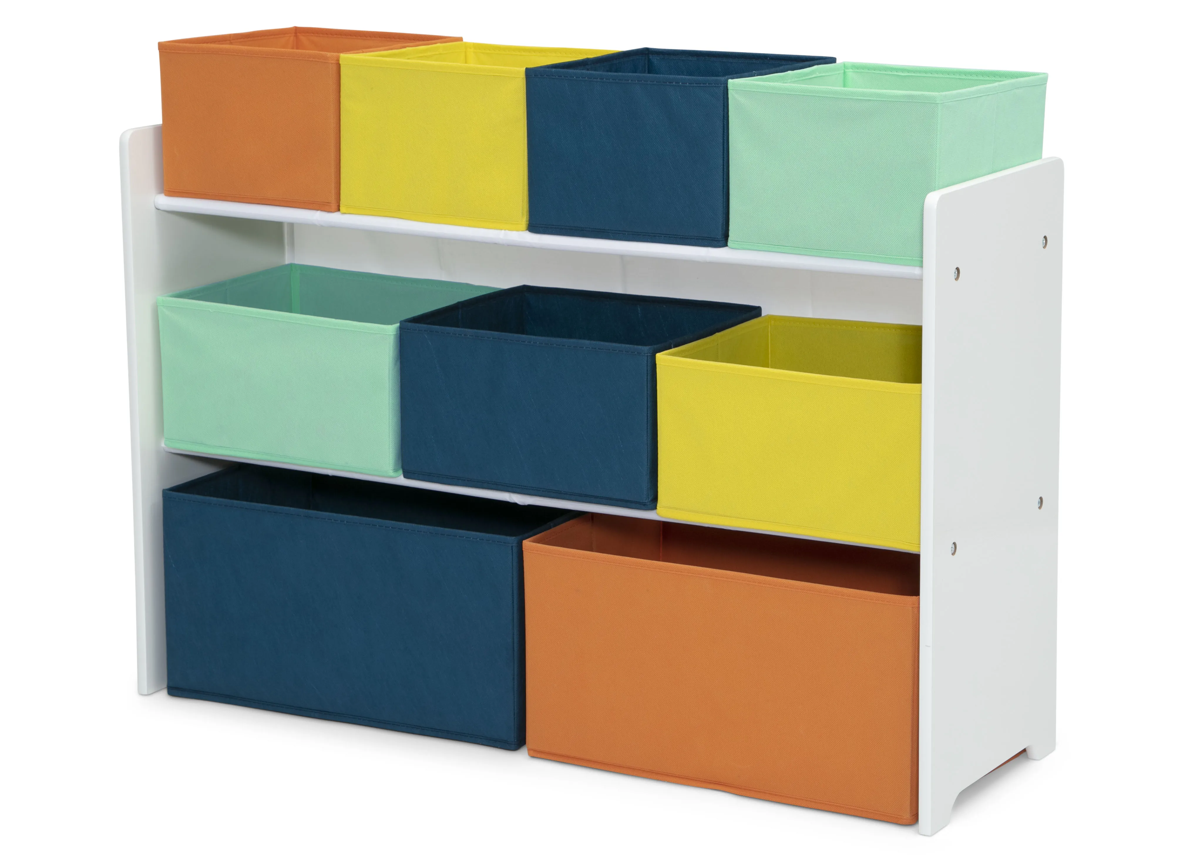 Deluxe Multi-Bin Toy Organizer with Storage Bins Babykids_Delta Children_Toy Storage & Bookshelves