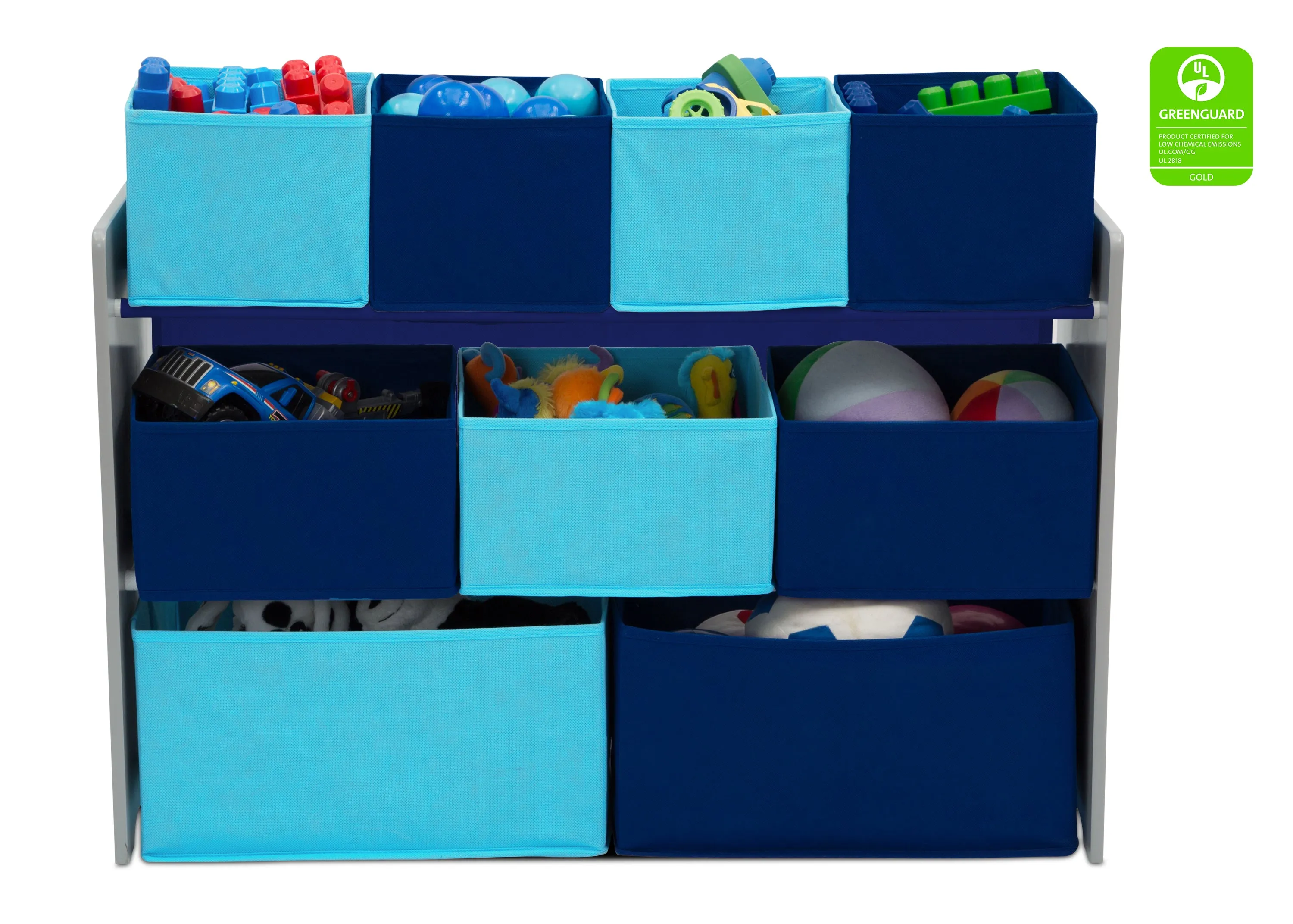 Deluxe Multi-Bin Toy Organizer with Storage Bins Babykids_Delta Children_Toy Storage & Bookshelves