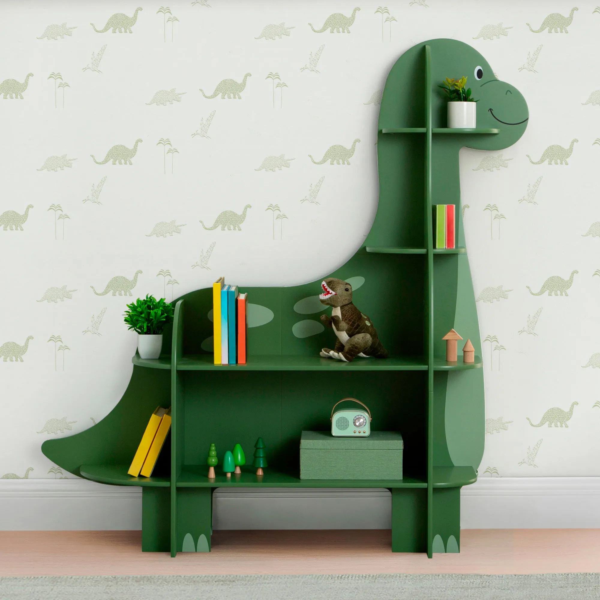 Dinosaur Character Bookcase Babykids_Delta Children_Toy Storage & Bookshelves