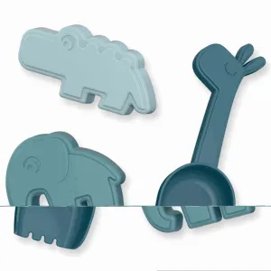 Done by Deer Sand Play Set 3 Pcs Deer Friends Blue