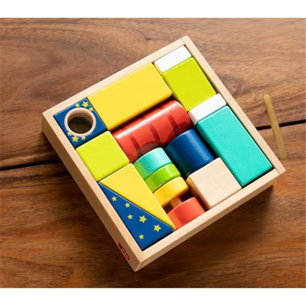 Explore and Discovery Sensory Blocks Babykids_Fat Brain_Toys
