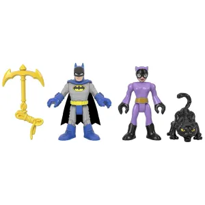Fisher-Price Toys DC Super Friends Imaginext Batman & Catwomen Figures