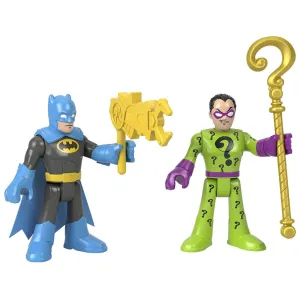 Fisher-Price Toys DC Super Friends Imaginext Batman & The Riddler Figures