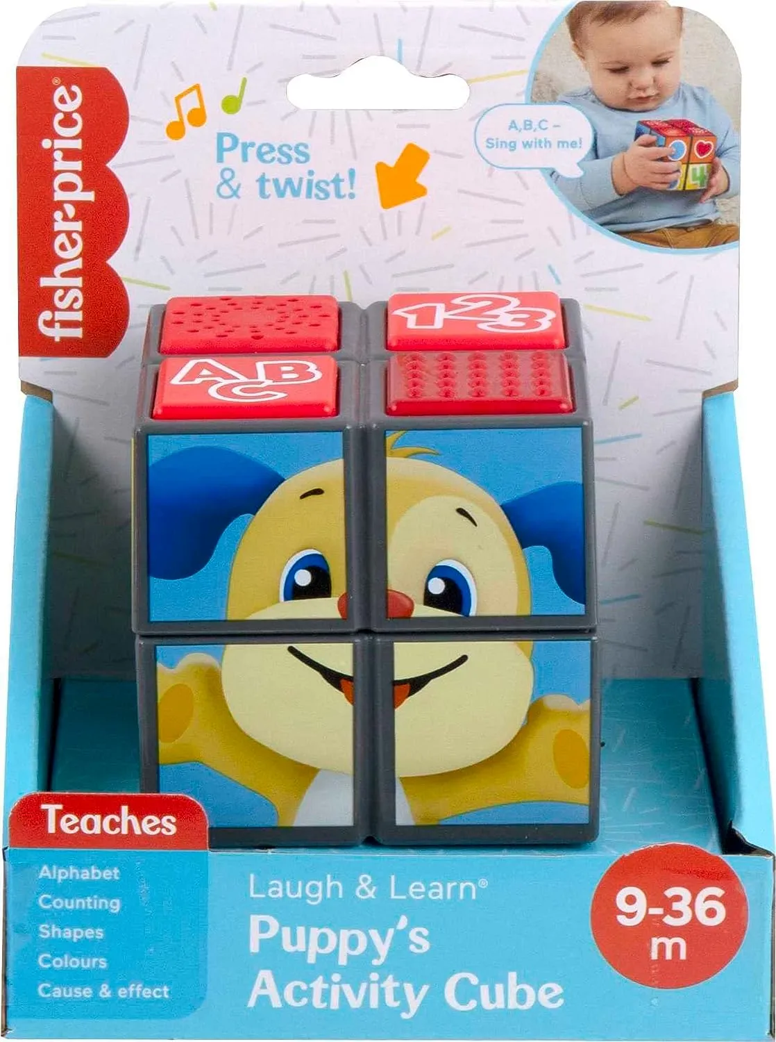 Fisher-Price Toys Fisher-Price Baby Learning Toy with Lights Music and Fine Motor Activities