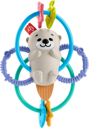 Fisher-Price Toys ?Fisher-Price Baby Rattle and BPA-Free Teething Toy with Flexible Rings
