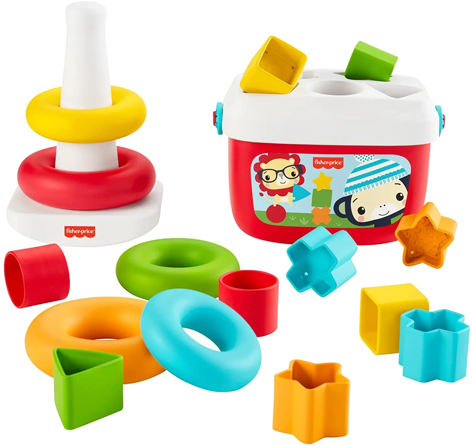 Fisher-Price Toys Fisher-Price Baby's First Blocks & Rock-a-Stack