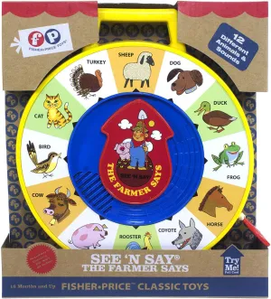 Fisher-Price Toys Fisher Price Classics 2070 Educational and Interactive Toy Sounds and Learning Games