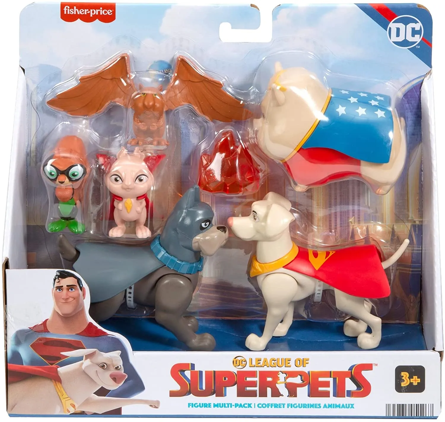 Fisher-Price Toys Fisher-Price DC League of Super-Pets Figure Multi-Pack