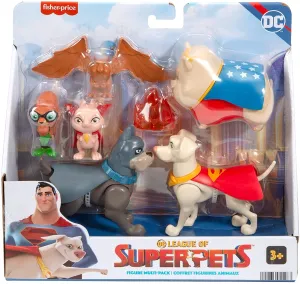 Fisher-Price Toys Fisher-Price DC League of Super-Pets Figure Multi-Pack