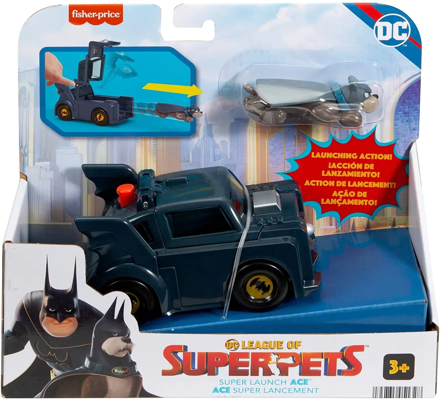Fisher-Price Toys Fisher-Price DC League of Super-Pets Super Launch - Ace