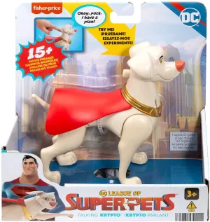 Fisher-Price Toys Fisher-Price DC League of Super-Pets Talking Krypto Figure