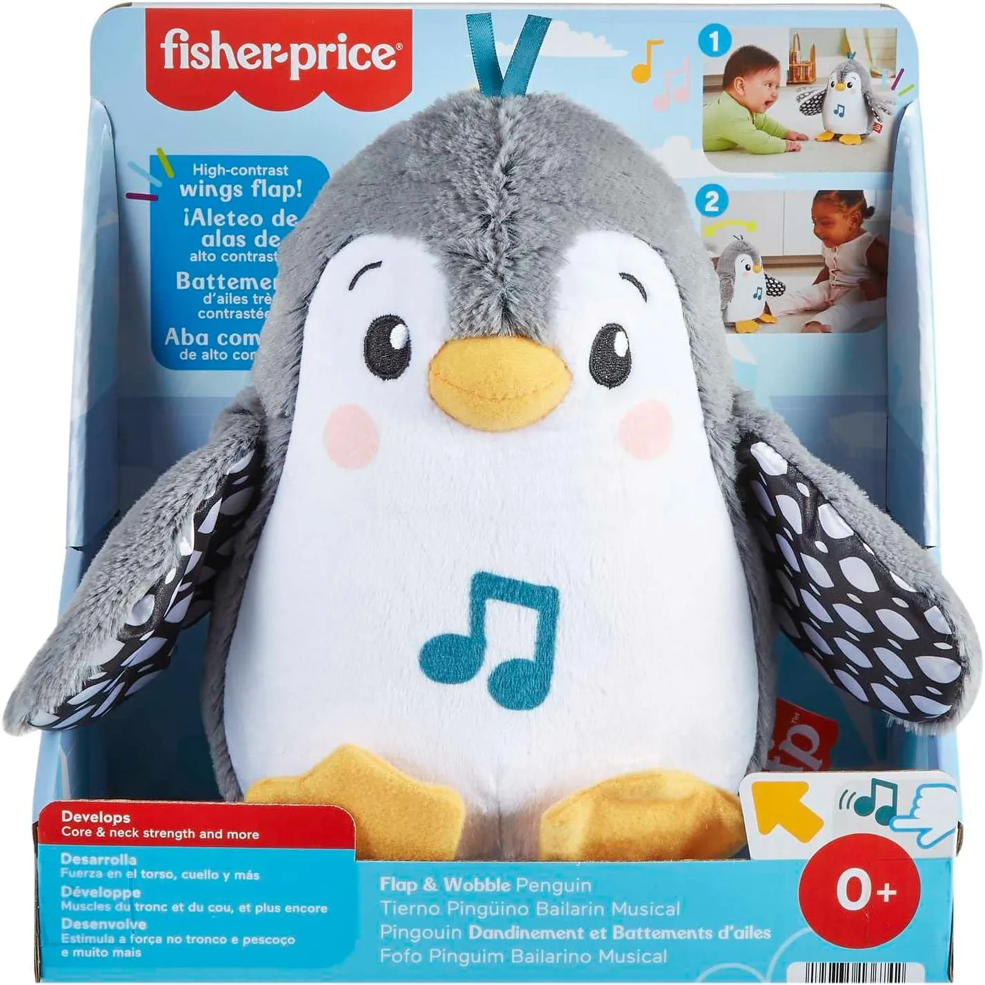 Fisher-Price Toys Fisher-Price Flap & Wobble Penguin Toy