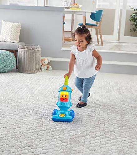 Fisher-Price Toys Fisher-Price FNR97 Laugh Light-up Learning Vacuum, Baby and Toddler Push Toy