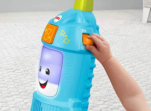 Fisher-Price Toys Fisher-Price FNR97 Laugh Light-up Learning Vacuum, Baby and Toddler Push Toy