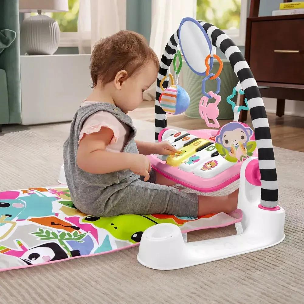 Fisher-Price Toys Fisher-Price Glow and Grow Kick & Play Piano Gym (Pink)
