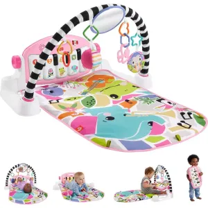 Fisher-Price Toys Fisher-Price Glow and Grow Kick & Play Piano Gym (Pink)