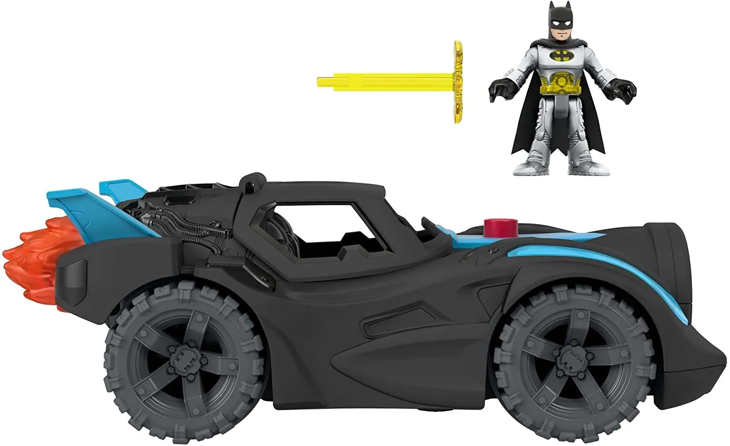 Fisher-Price Toys Fisher-Price Imaginext DC Super Friends Batmobile with lights and sounds, Batman
