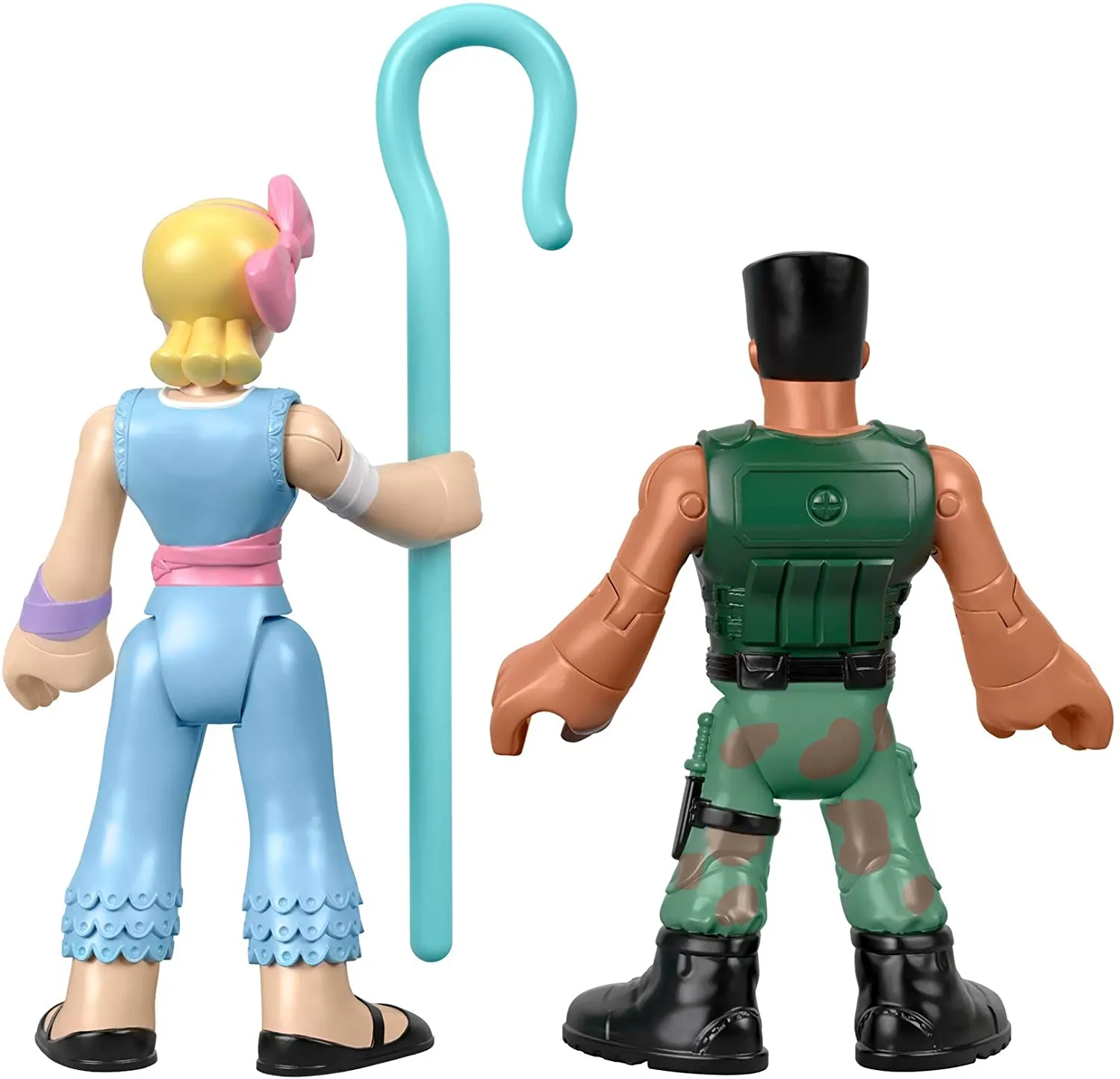 Fisher-Price Toys Fisher-Price Imaginext Disney Pixar Toy Story 4 Bo Peep & Combat Carl Mini-Figures