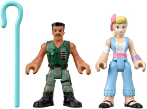 Fisher-Price Toys Fisher-Price Imaginext Disney Pixar Toy Story 4 Bo Peep & Combat Carl Mini-Figures