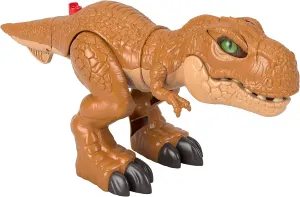 Fisher-Price Toys ?Fisher-Price Imaginext Jurassic World Thrashin Action T Rex dinosaur figure for kids