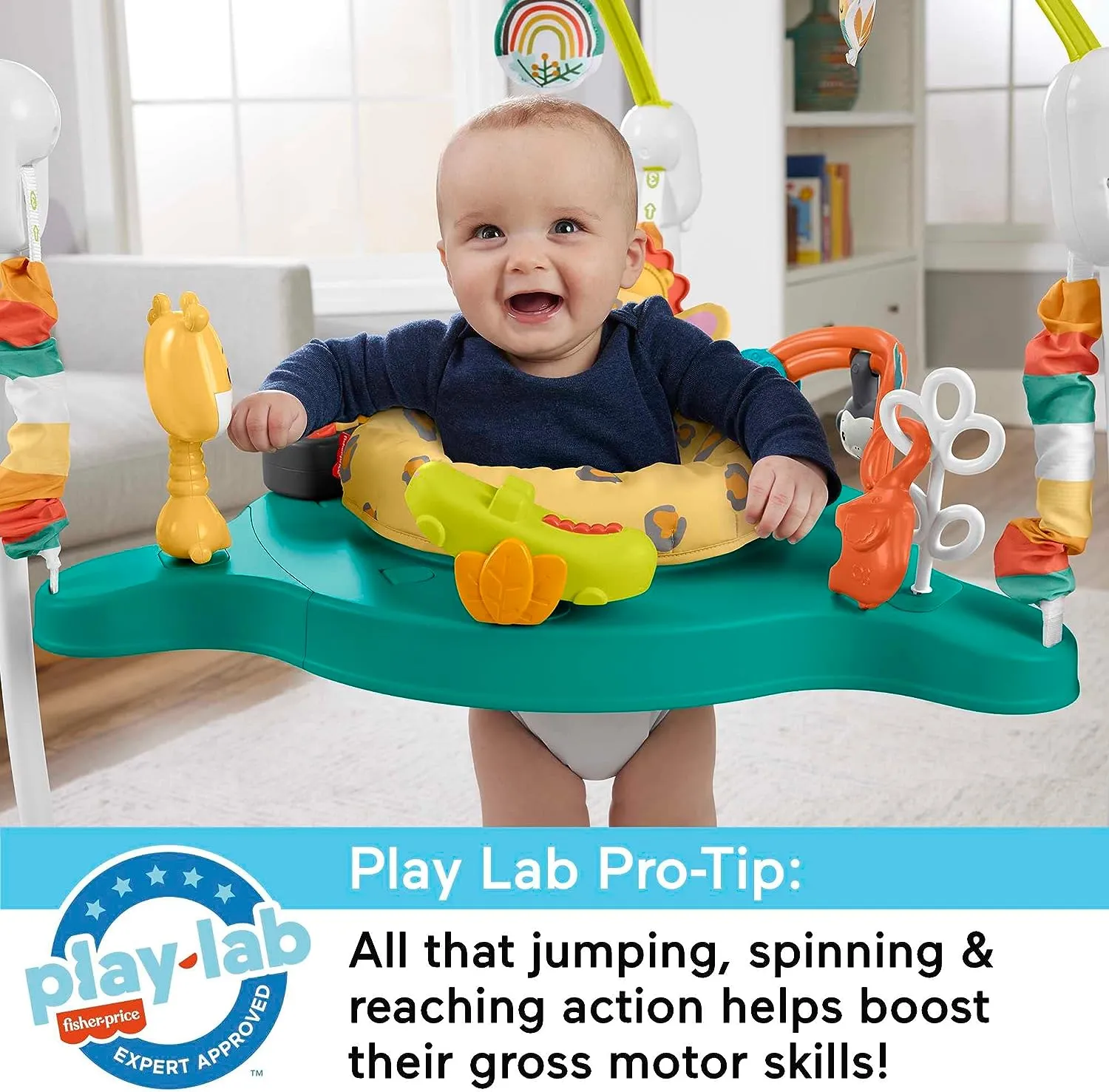 Fisher-Price Toys ?Fisher-Price Jumperoo Baby Activity Center with Lights Sounds and Music