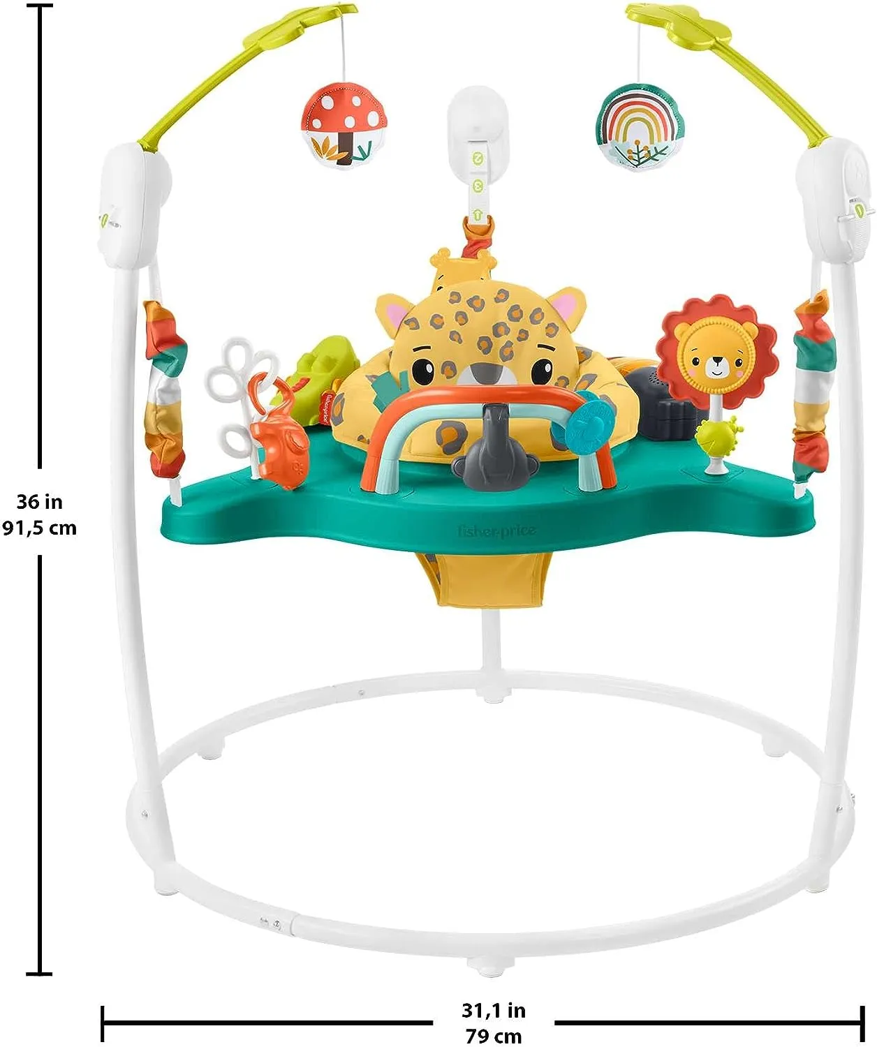 Fisher-Price Toys ?Fisher-Price Jumperoo Baby Activity Center with Lights Sounds and Music