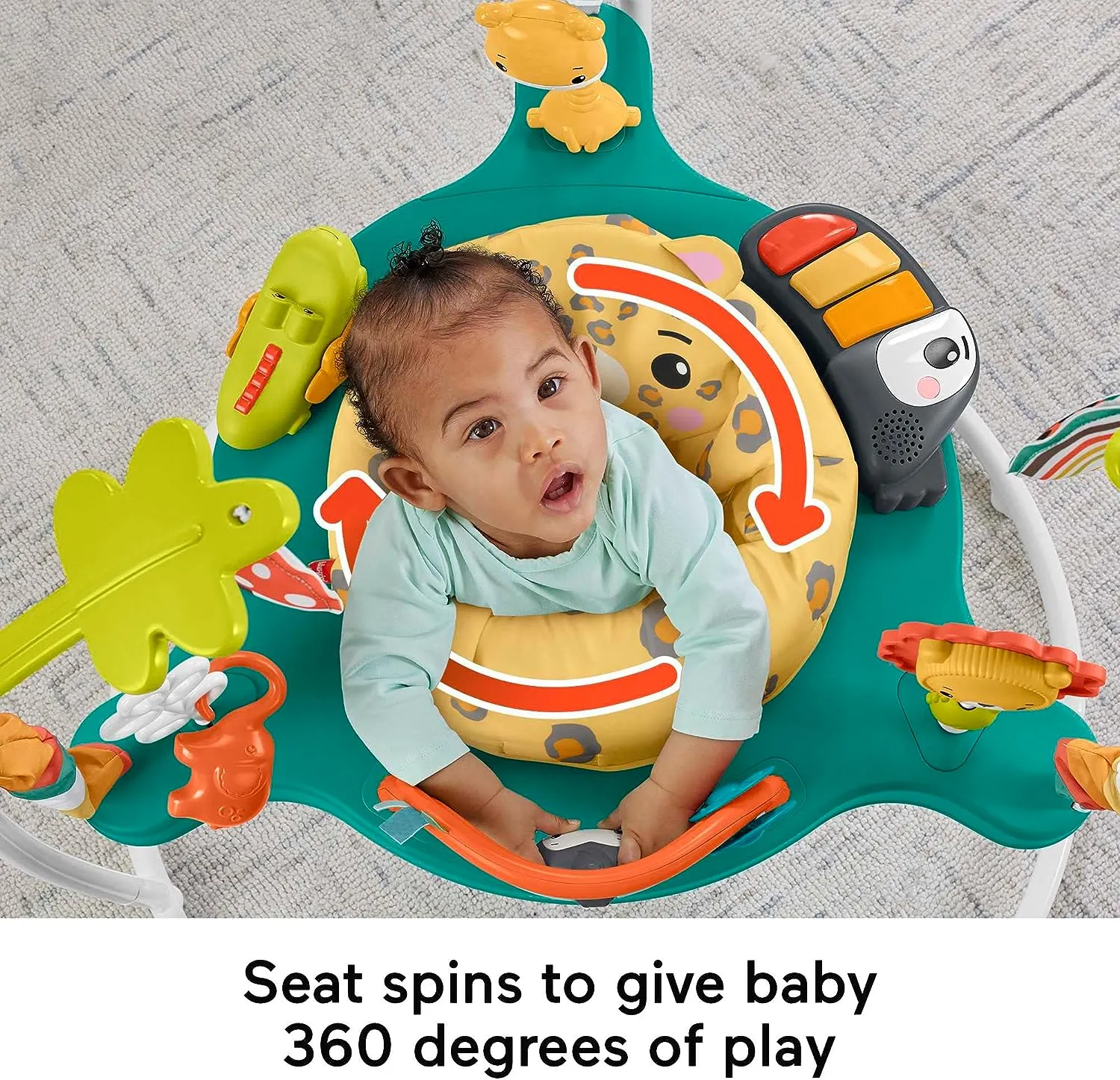 Fisher-Price Toys ?Fisher-Price Jumperoo Baby Activity Center with Lights Sounds and Music