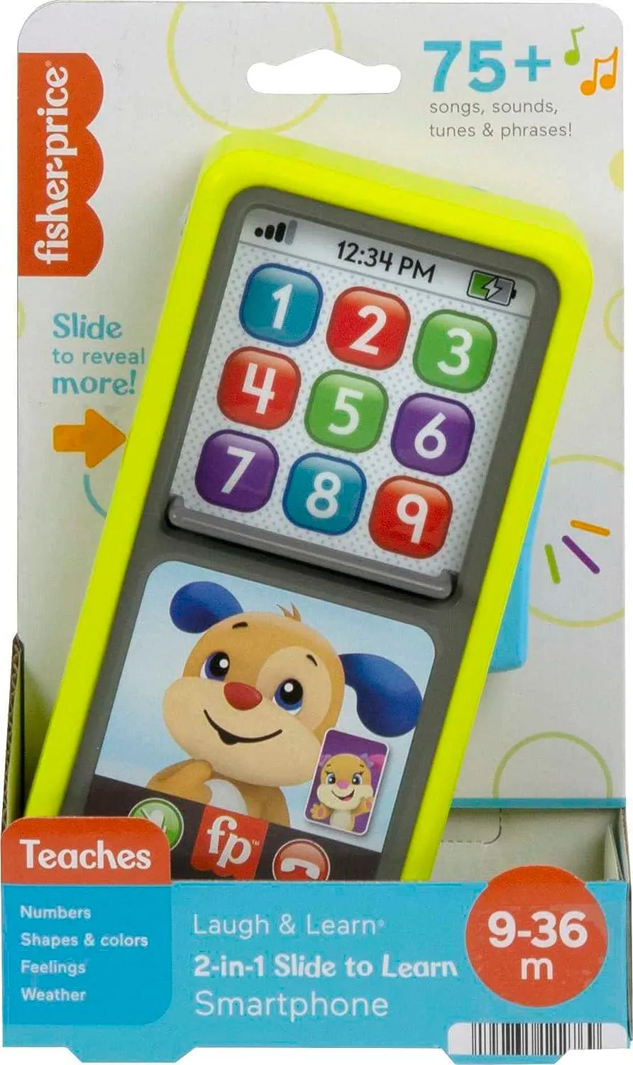 Fisher-Price Toys Fisher Price Laugh & Learn 2-in-1 Slide to Learn Smartphone