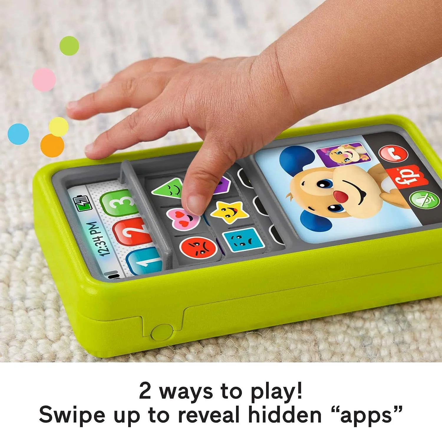 Fisher-Price Toys Fisher Price Laugh & Learn 2-in-1 Slide to Learn Smartphone
