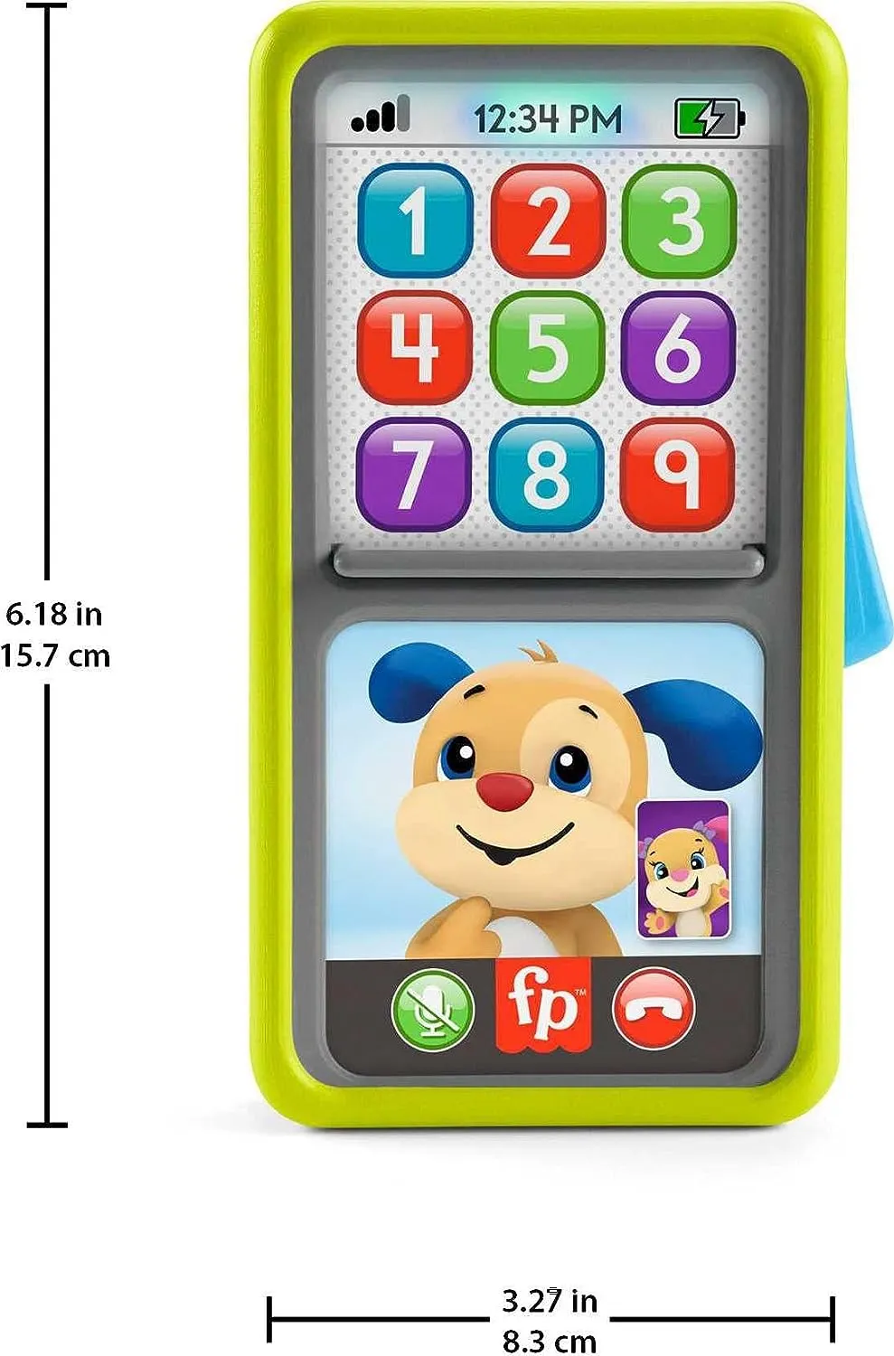 Fisher-Price Toys Fisher Price Laugh & Learn 2-in-1 Slide to Learn Smartphone