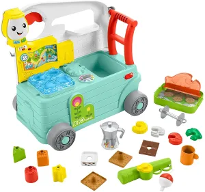 Fisher-Price Toys Fisher-Price Laugh & Learn 3-In-1 On-The-Go Camper - UK English Edition