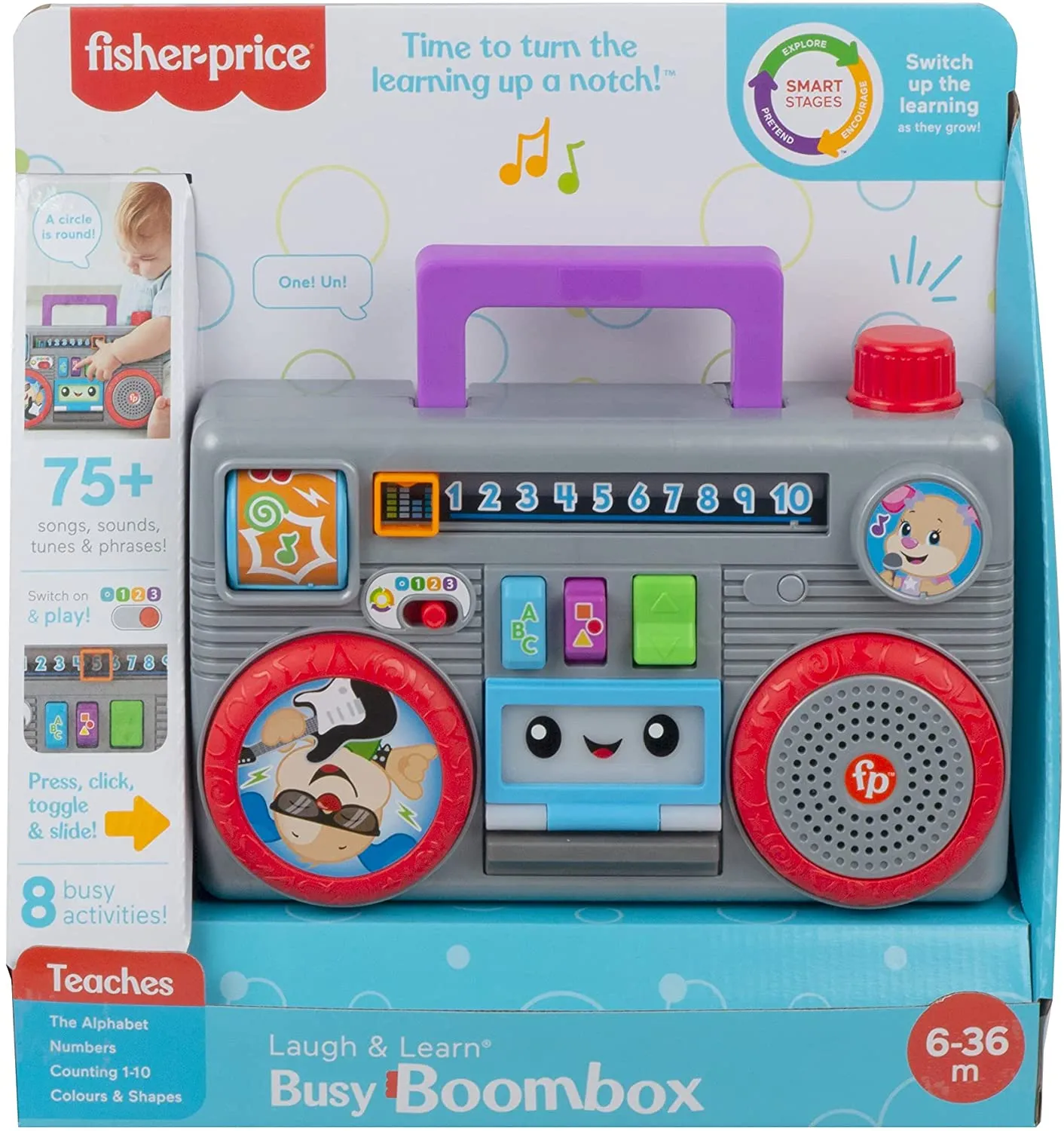 Fisher-Price Toys Fisher-Price Laugh & Learn Busy Boombox