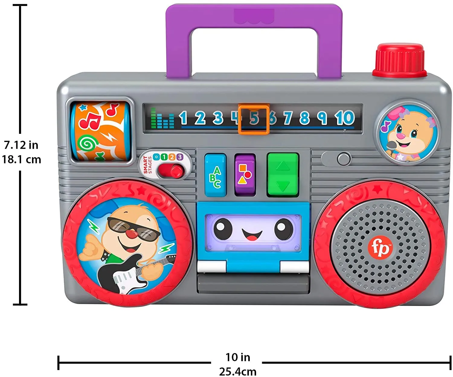 Fisher-Price Toys Fisher-Price Laugh & Learn Busy Boombox