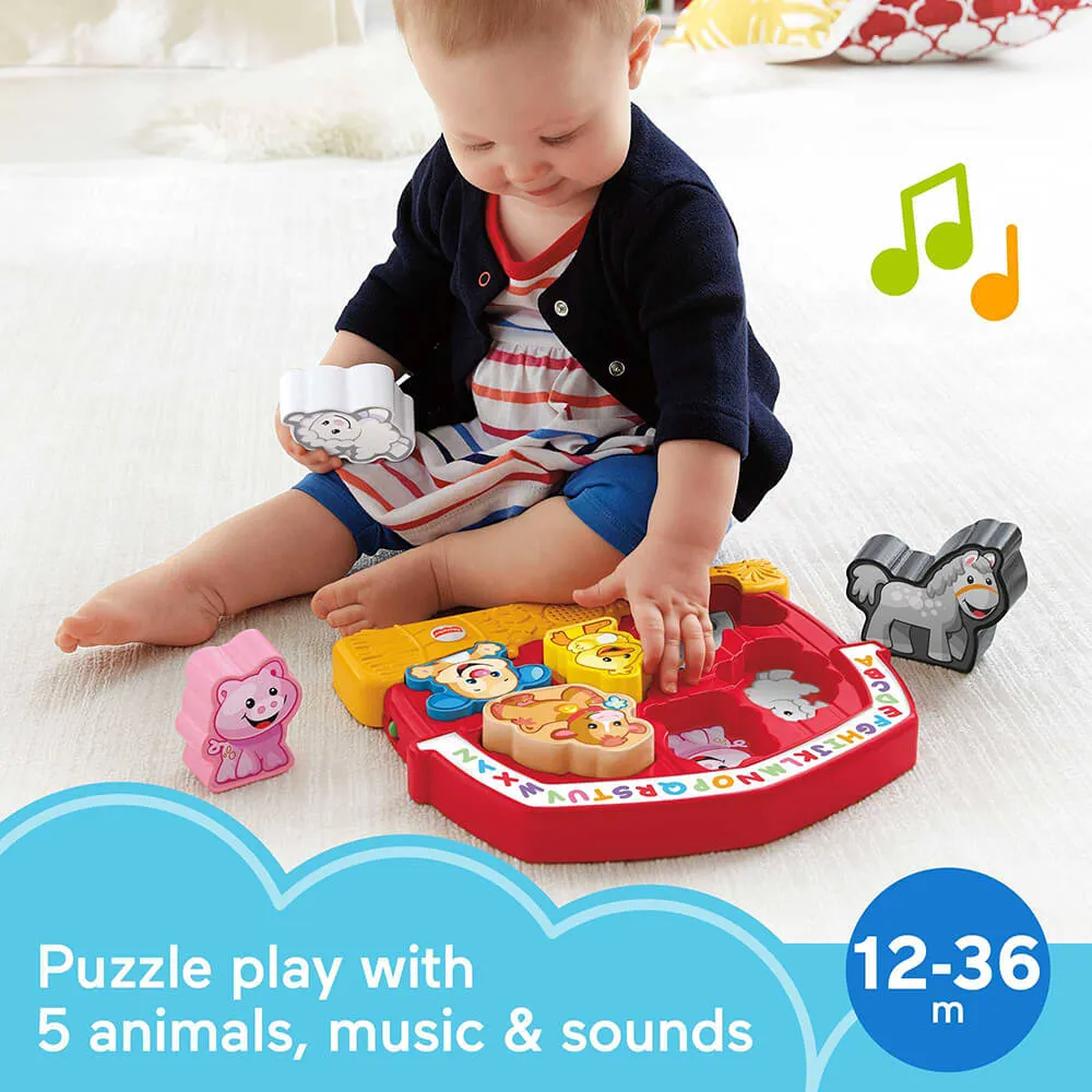 Fisher-Price Toys Fisher-Price Laugh & Learn Farm Animal Puzzle