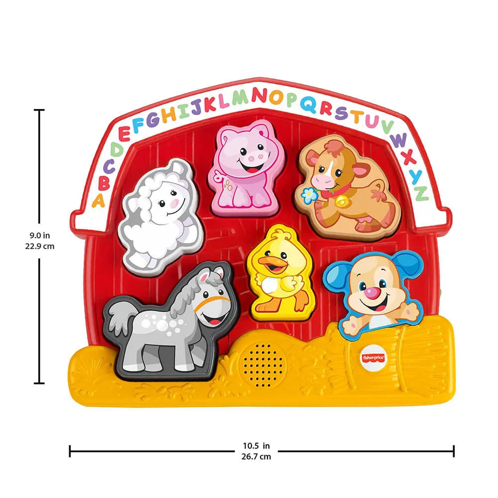 Fisher-Price Toys Fisher-Price Laugh & Learn Farm Animal Puzzle