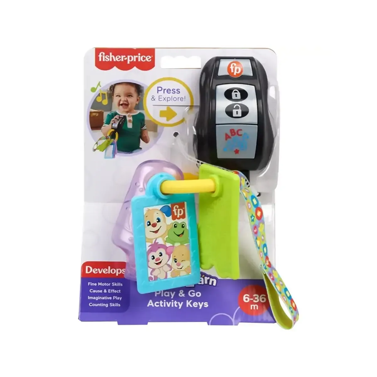Fisher-Price Toys Fisher-Price Laugh & Learn Play & Go Activity Keys
