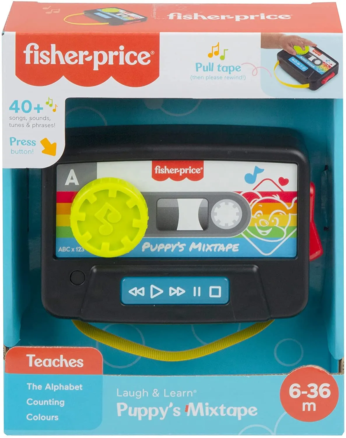 Fisher-Price Toys Fisher Price Laugh & Learn Puppys Mixtape QE