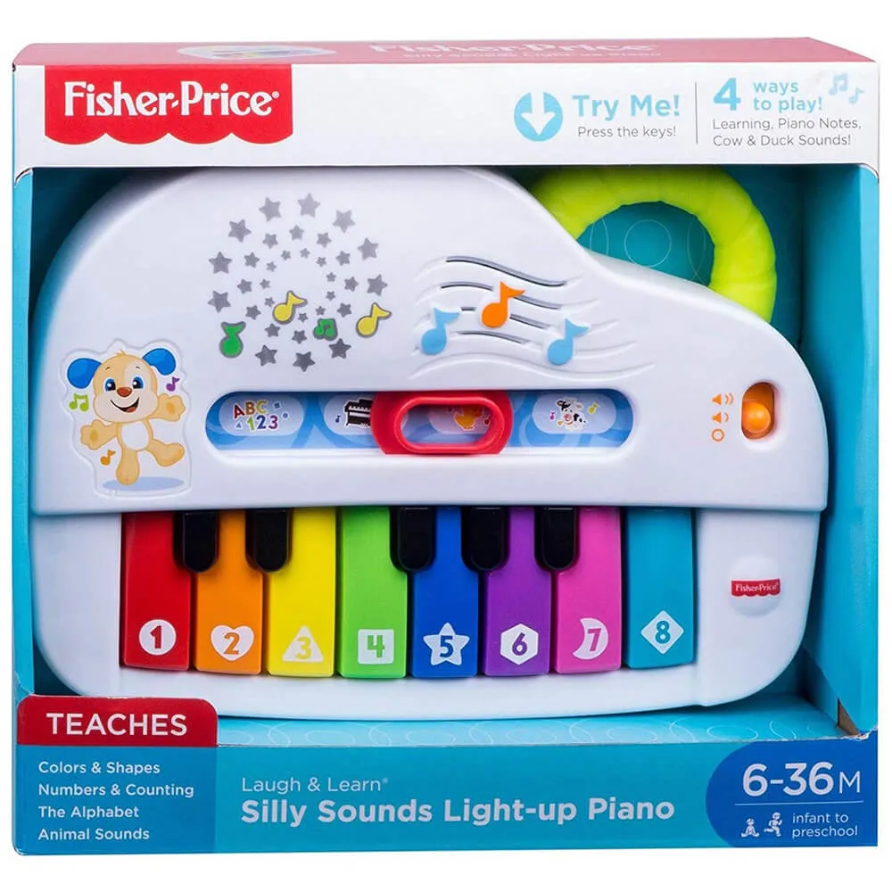 Fisher-Price Toys Fisher Price Laugh & Learn Silly Sounds Light-Up Piano